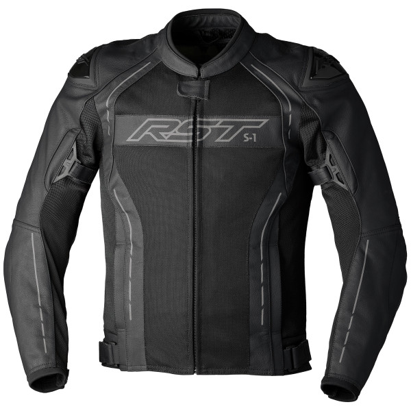 RST S1 mesh ce mens leather jacket